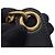 Borsa a secchiello matelassé Small Cassandre Yves Saint Laurent Nero - vista 9
