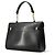 Borsa Saint Laurent Paris Manhattan in pelle di vitello Nero - vista 2