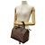 Borsa Louis Vuitton Speedy 25 Damier Marrone - vista 2