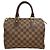 Borsa Louis Vuitton Speedy 25 Damier Marrone - vista 3