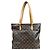 Borsa Cabas Mezzo Monogram Louis Vuitton Marrone