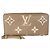 Zippy Louis Vuitton Bicolor Monogram Empreinte Langbeutel Beige