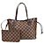 Borsa Tote Louis Vuitton Neverfull PM Damier Marrone