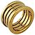 Bulgari Anello Bvlgari B.zero1 a 4 bande D'oro