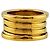 Bulgari Anello Bvlgari B.zero1 a 4 bande D'oro - vista 4