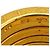 Bulgari Anello Bvlgari B.zero1 a 4 bande D'oro - vista 7