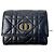 Cartera compacta Christian Dior Dior Cannage Negro