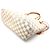 Borsa Tote Louis Vuitton Neverfull PM da donna Bianco - vista 3