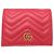 Cartera compacta Gucci GG Marmont Roja