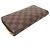 Louis Vuitton Damier Canvas Zippy Wallet Braun - Ansicht 3
