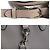 Borsa media Gucci con chiusura a gancio Grigio - vista 6