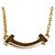 Collana Mini T Smile Tiffany & Co. in oro giallo 18K - vista 3