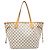 Borsa Tote Louis Vuitton Neverfull MM Bianco - vista 2