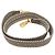 Hermès Hermes Bandoulière Sangle Caval 25mm K Strap Bianco Taupe - vista 2
