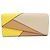 Puzzle Portafoglio lungo Loewe in vitello giallo