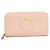 Gancini Cartera larga de piel rosa Salvatore Ferragamo