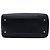 Dior Lady Dior aus schwarzem gewebtem Canvas Medium mit Lackleder-Besatz - Ansicht 3