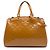 Louis Vuitton Yellow Monogram Vernis Brea MM Giallo Senape