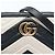Gucci Mini Borsa a Tracolla GG Marmont in Pelle Matelassé Nera - vista 5