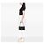 Chanel Black Medium Classic Lambskin Double Flap Nero - vista 6