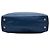 Borsa Tote Convertible Aperta Prada Blue Saffiano Lux - vista 3