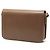 Borsa a tracolla a busta Gucci in vitello marrone con G intrecciate - vista 2