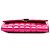 Saint Laurent Vicky Crossbody Medium en cuir verni rose - vue 3