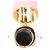 Prada Pink Saffiano Logo Plaque Lipstick Case - view 4