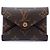 Louis Vuitton Brown Monogram Pochette Kirigami Card Holder Marron