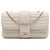 Chanel Brown Medium CC Horizontal Quilted Lambskin Double Flap Marrone Beige