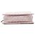 Borsa a tracolla Chanel Pink Square Tweed PVC con catena fantasy Rosa - vista 3