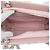 Borsa a tracolla Chanel Pink Square Tweed PVC con catena fantasy Rosa - vista 4