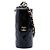 Estojo de Batom Chanel Black CC Quilted Patent Preto