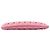 Clutch Miu Miu in nappa matelassé rosa - vista 3