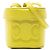 Céline Celine Borsa Box Cuir Triomphe Piccola in Pelle di Vitello Gialla Giallo