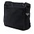 Borsa a tracolla Prada in Tessuto con rifiniture in Saffiano nero e fibbia - vista 2