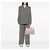 Bolsa Prada Brown Large Saffiano Lux Galleria Double Zip Satchel Marrom Carne - vista 6