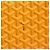 Goyard Yellow Goyardine Bellechasse PM Giallo - vista 4
