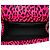 Saint Laurent Pink Small Calfskin Leopard Print Monogram Kate Crossbody Rosa - vista 4