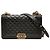 Chanel Black Old Medium Quilted Lambskin Gripoix Boy Flap Nero