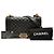 Chanel Black Old Medium Quilted Lambskin Gripoix Boy Flap Nero - vista 8