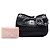 Bolsa crossbody Miu Miu em nappa matelassé preta com corrente de cristal Preto - vista 7