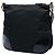 Borsa a tracolla Prada in Tessuto con rifiniture in pelle nera e chiusura a zip Nero - vista 2