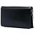 Clutch Prada Black Saffiano Vernice con chiusura a scatto e catena Nero - vista 2