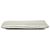 Clutch Chanel Silver Medium Chevron Metallic Calfskin O Case Argento - vista 3