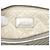 Clutch Chanel Silver Medium Chevron Metallic Calfskin O Case Argento - vista 5