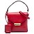 Borsa a patta Prada Ingrid con manico superiore rossa Rosso