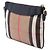 Borsa a tracolla Burberry Brown Mega Check Canvas Derby Peyton Marrone - vista 2