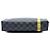 Louis Vuitton Black Damier Graphite Stripe Pochette Voyage MM Schwarz - Ansicht 3