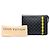 Louis Vuitton Black Damier Graphite Stripe Pochette Voyage MM Schwarz - Ansicht 7